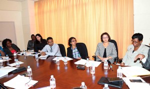 Teaching Service Commission and the members of the Department of Education from the Division of Education, Youth Affairs and Sport discuss matters relating to teachers.